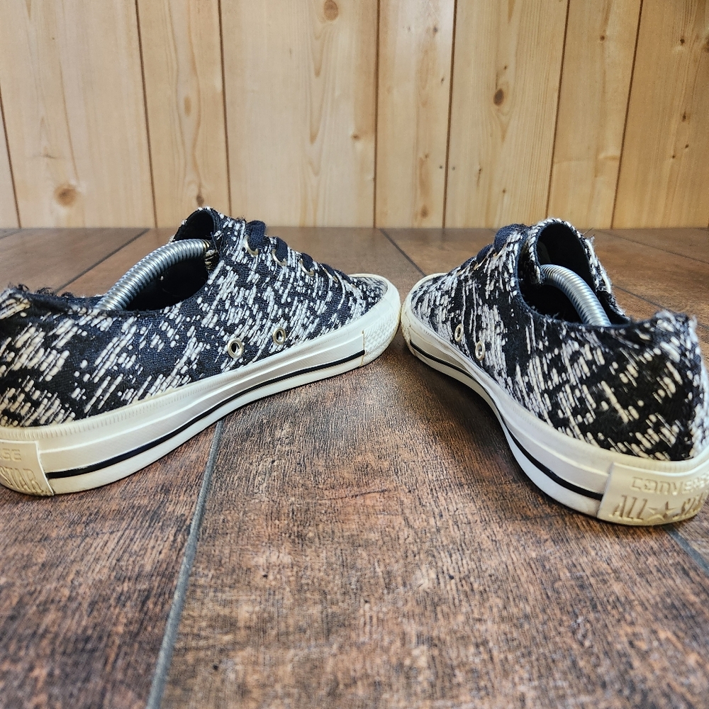 Converse Allstar Gemma Ox Black Egret Knit Low Top Women's Size 7 Chuck Taylor - Picture 8 of 12